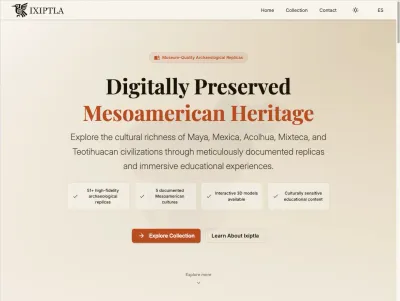 Ixiptla V2 - De Prototipo a Producción: Escalando un Museo 3D con Sensibilidad Cultural