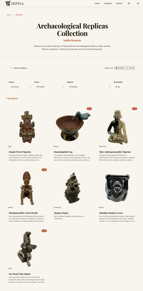 Ixiptla V2 - De Prototipo a Producción: Escalando un Museo 3D con Sensibilidad Cultural - View 2