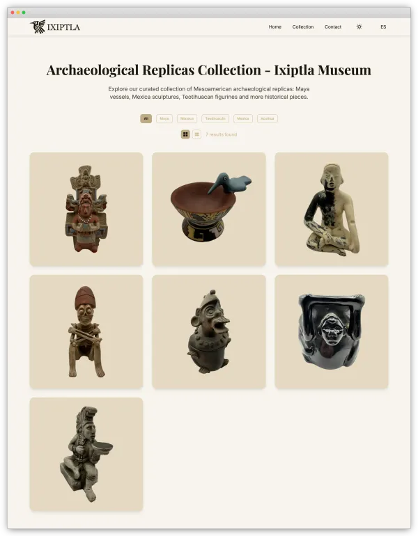 Ixiptla - Exposición de Réplicas Arqueológicas - View 2