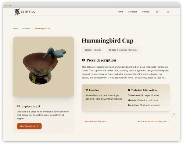Ixiptla - Exposición de Réplicas Arqueológicas - View 4