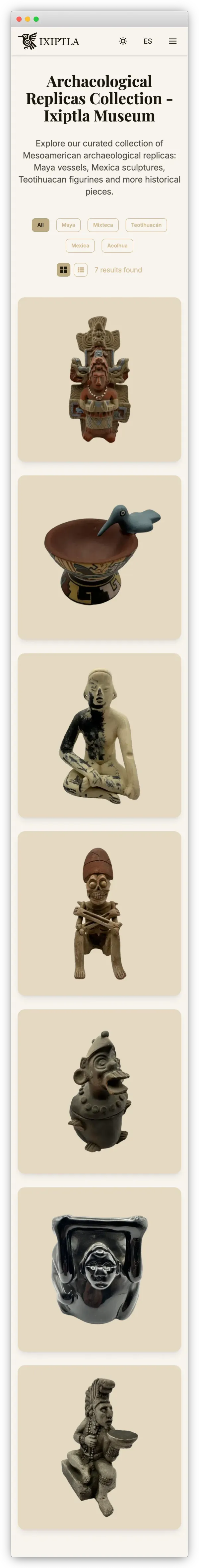Ixiptla - Exposición de Réplicas Arqueológicas - View 9