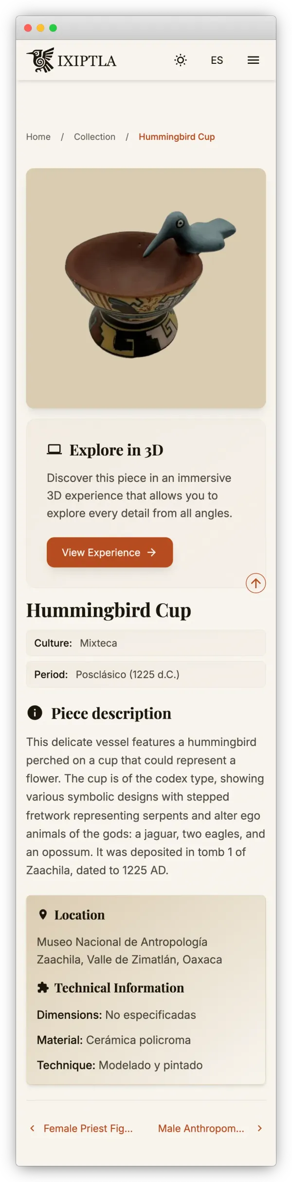 Ixiptla - Exposición de Réplicas Arqueológicas - View 10